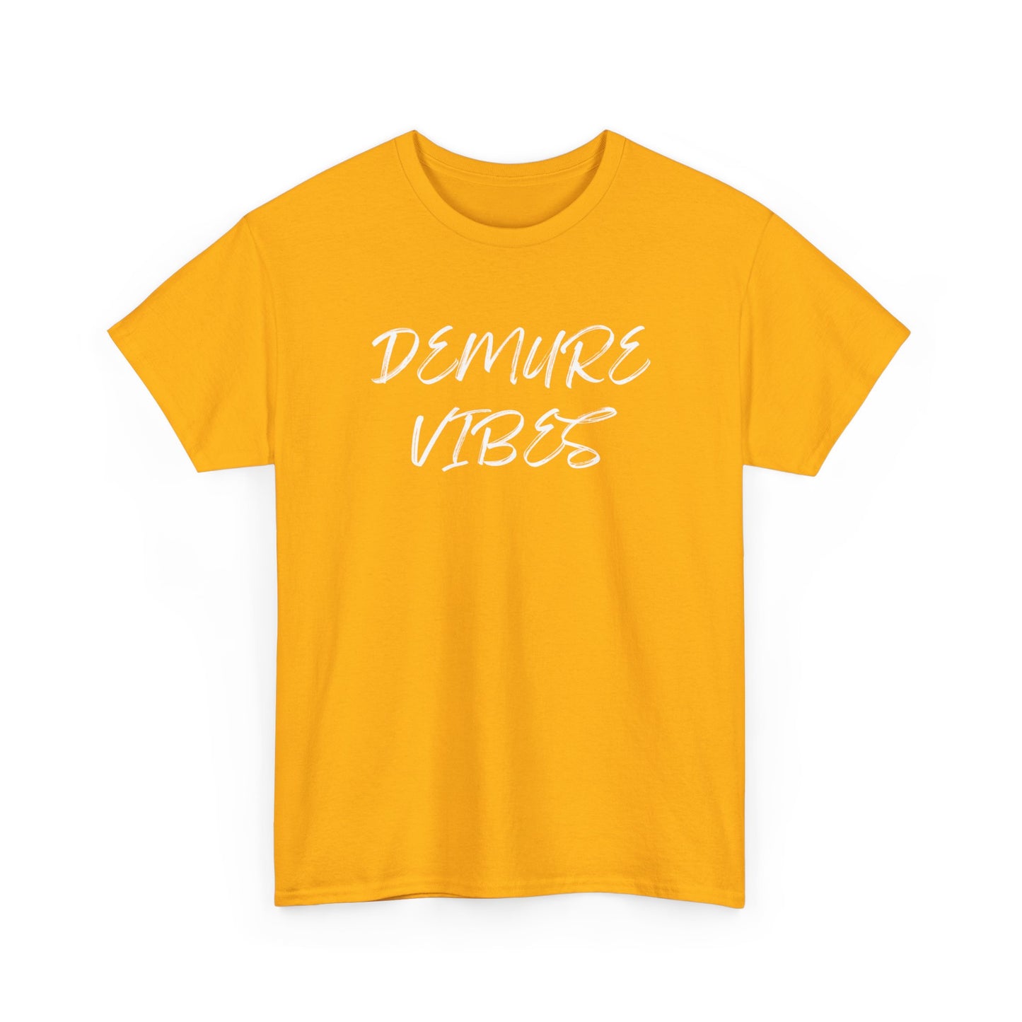 Demure Vibes Unisex Heavy Cotton Tee