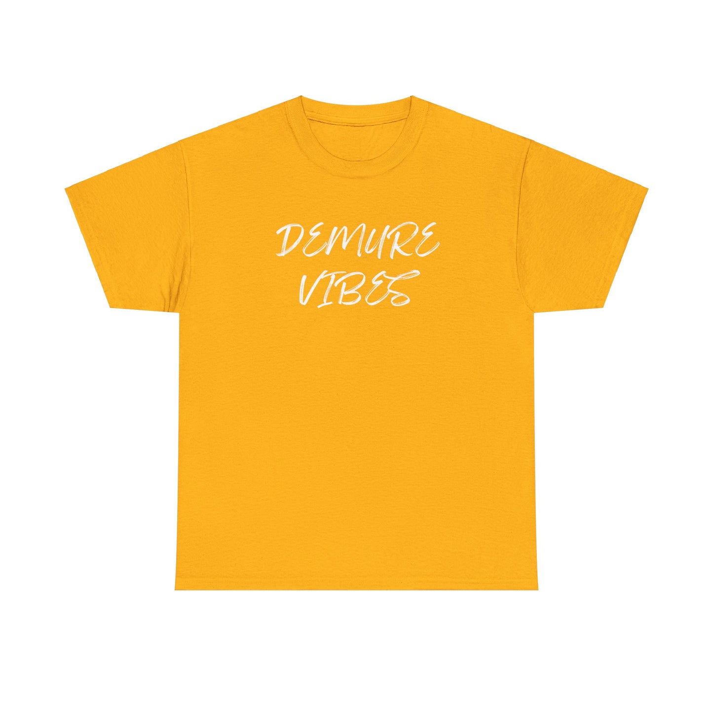 Demure Vibes Unisex Heavy Cotton Tee