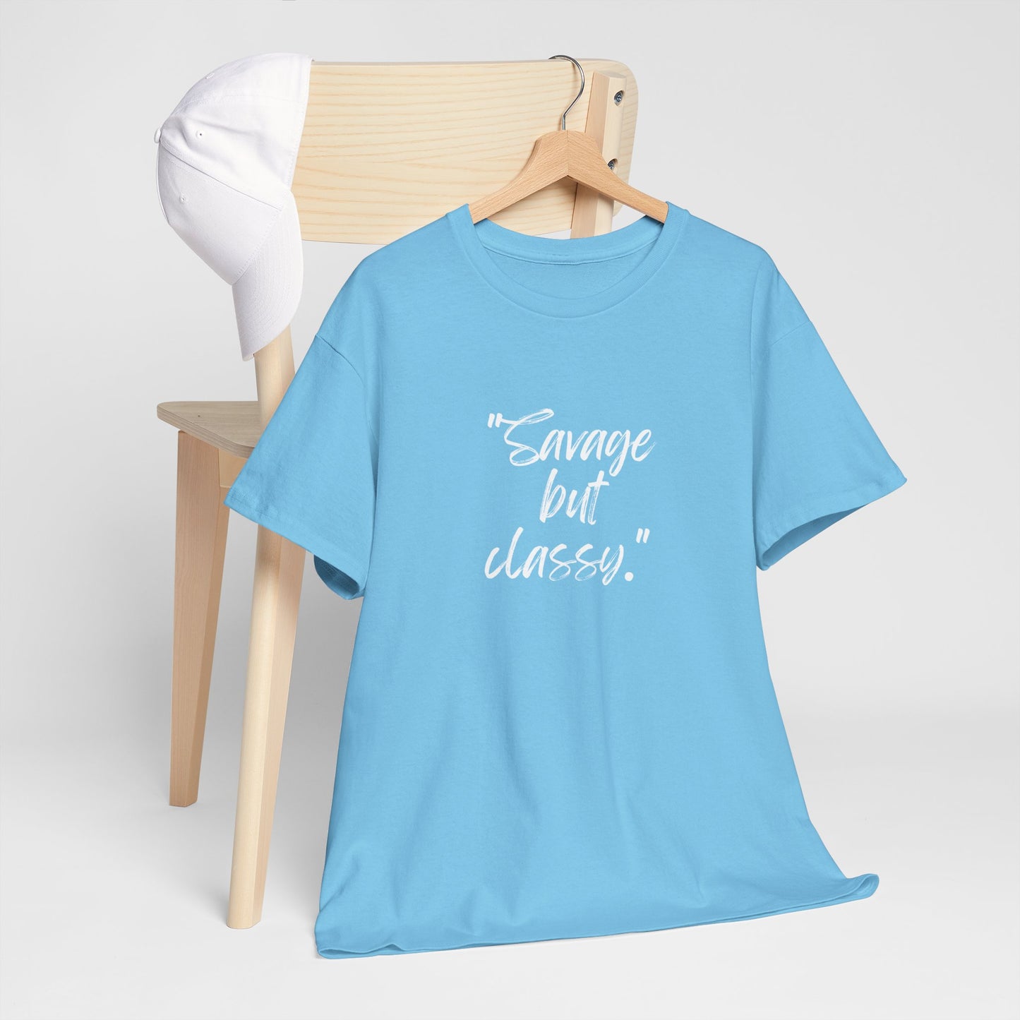 Savage But Classy Unisex Heavy Cotton Tee