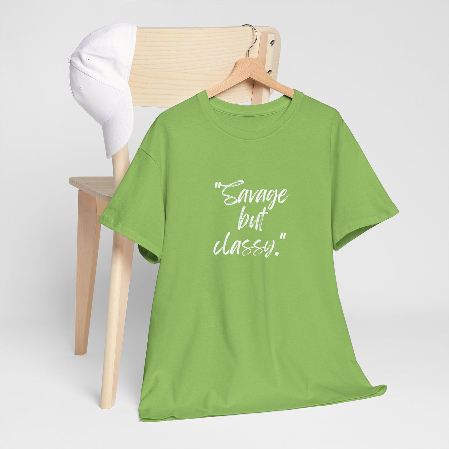 Savage But Classy Unisex Heavy Cotton Tee