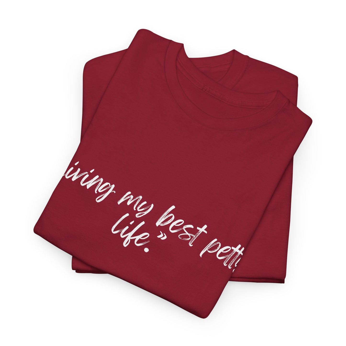 Living My Best Petty Life Unisex Heavy Cotton Tee