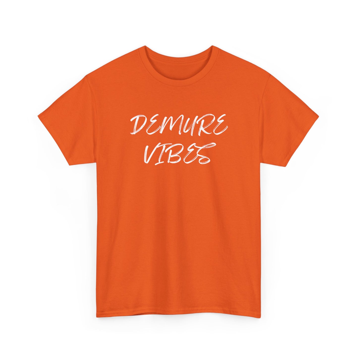 Demure Vibes Unisex Heavy Cotton Tee