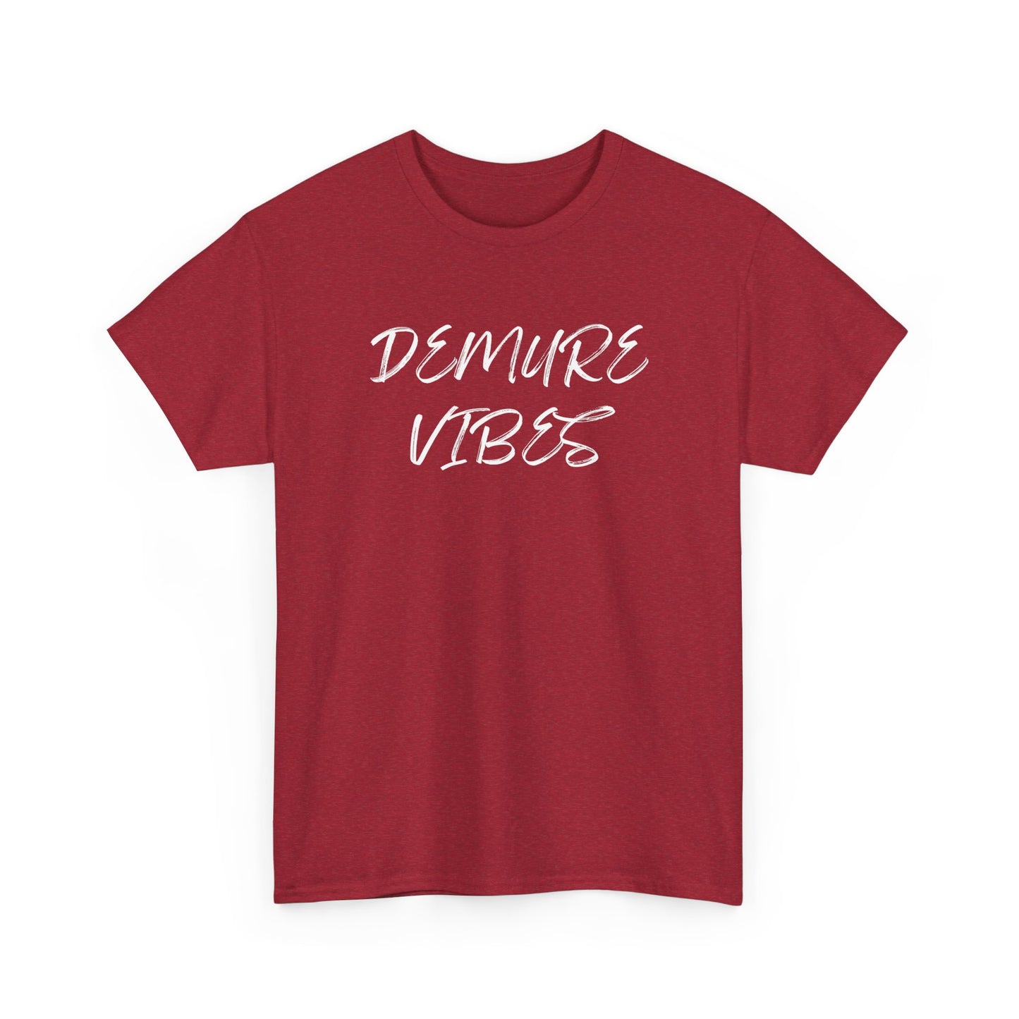 Demure Vibes Unisex Heavy Cotton Tee