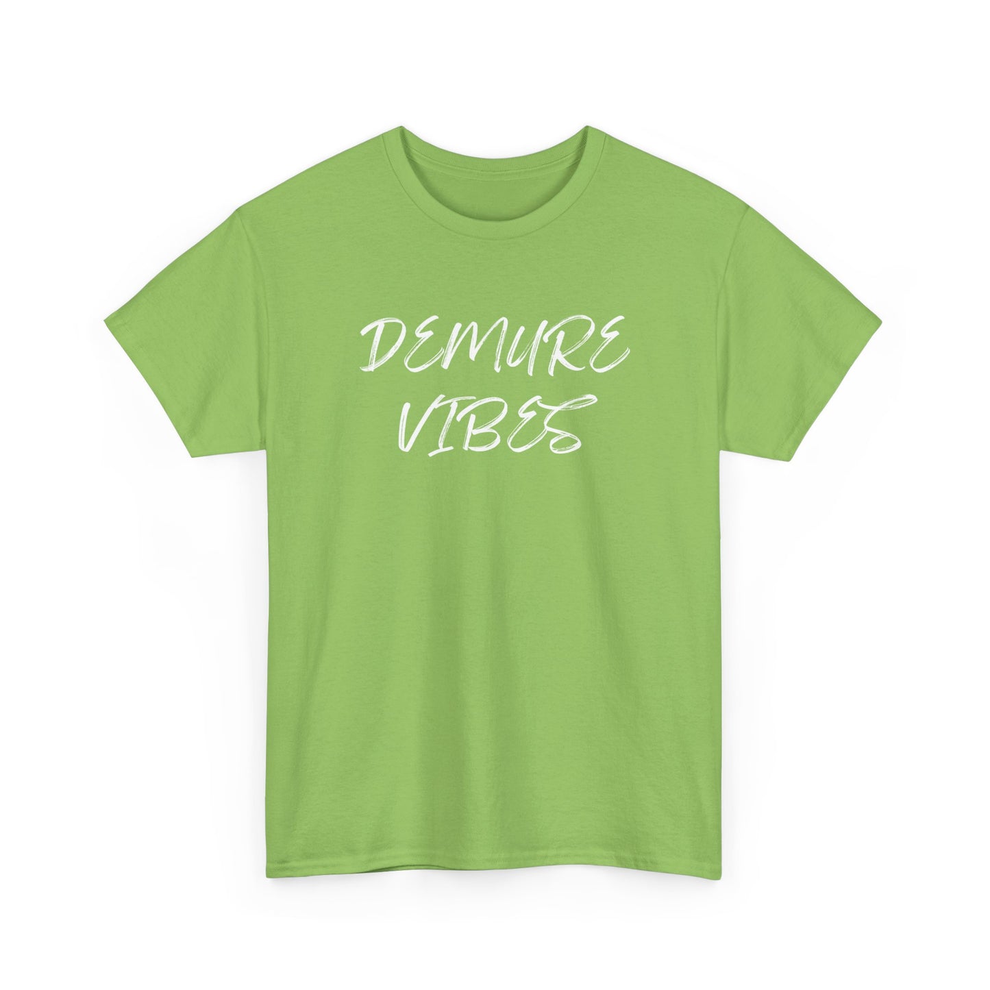 Demure Vibes Unisex Heavy Cotton Tee