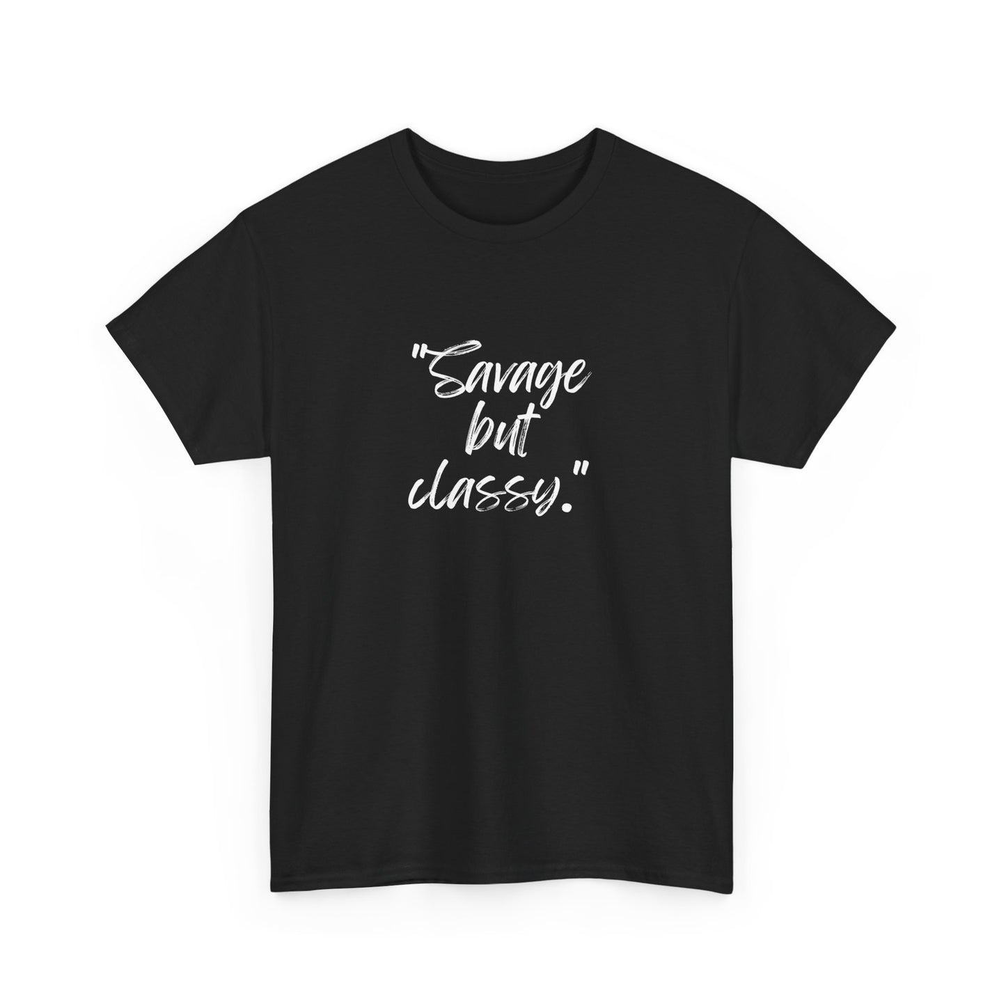 Savage But Classy Unisex Heavy Cotton Tee