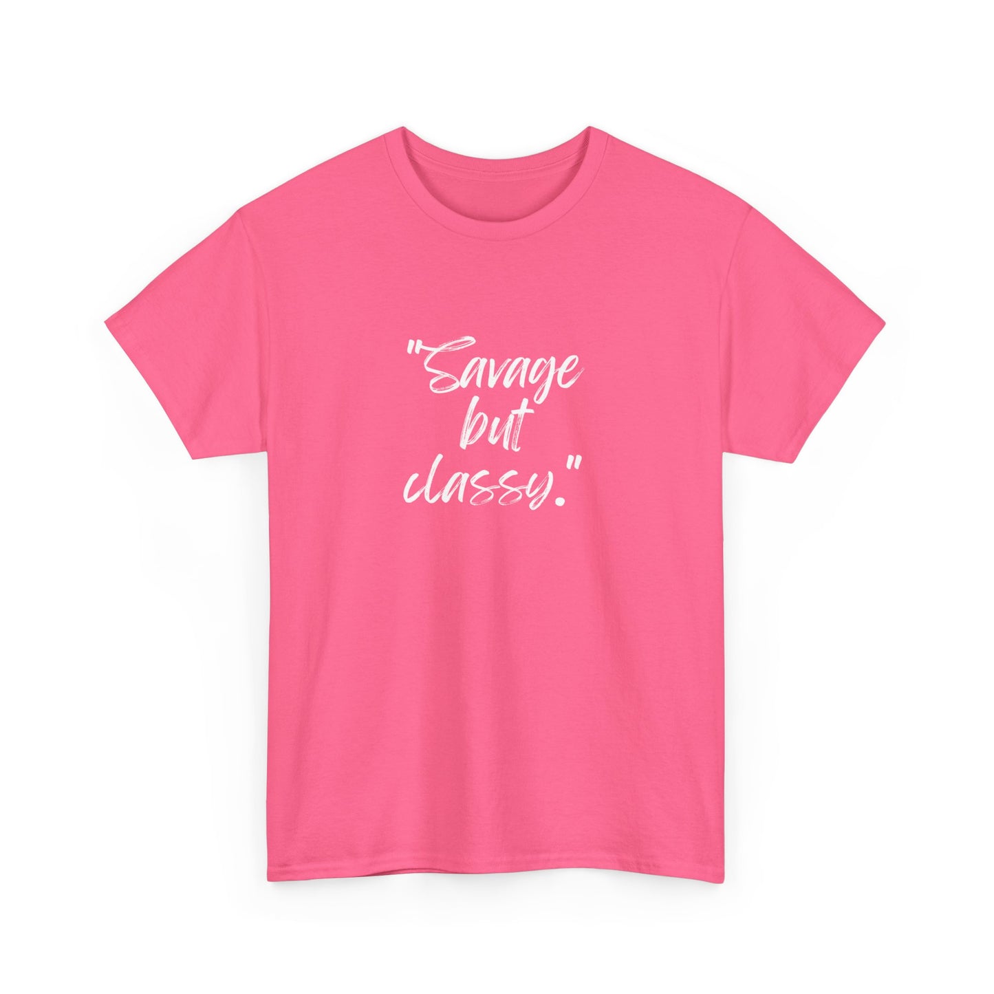 Savage But Classy Unisex Heavy Cotton Tee