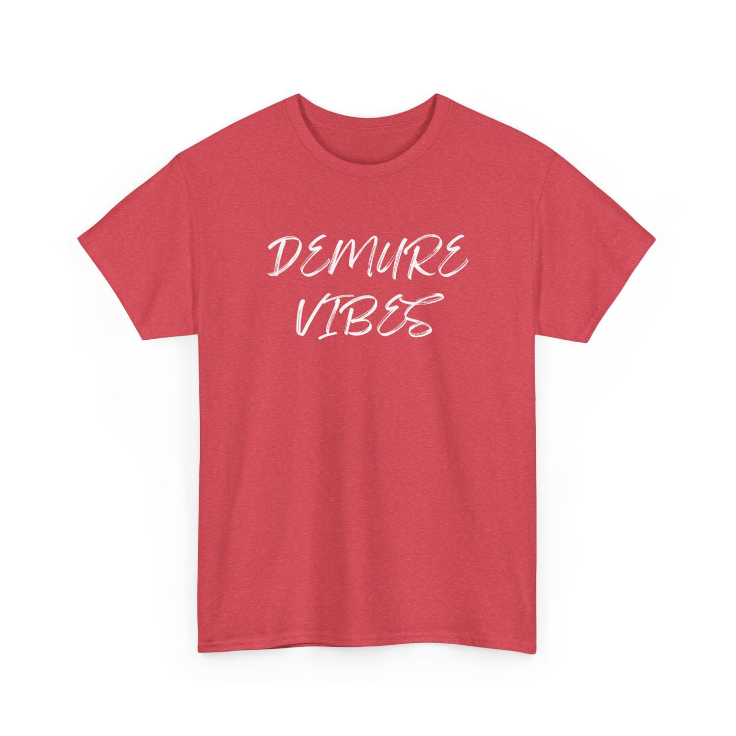 Demure Vibes Unisex Heavy Cotton Tee